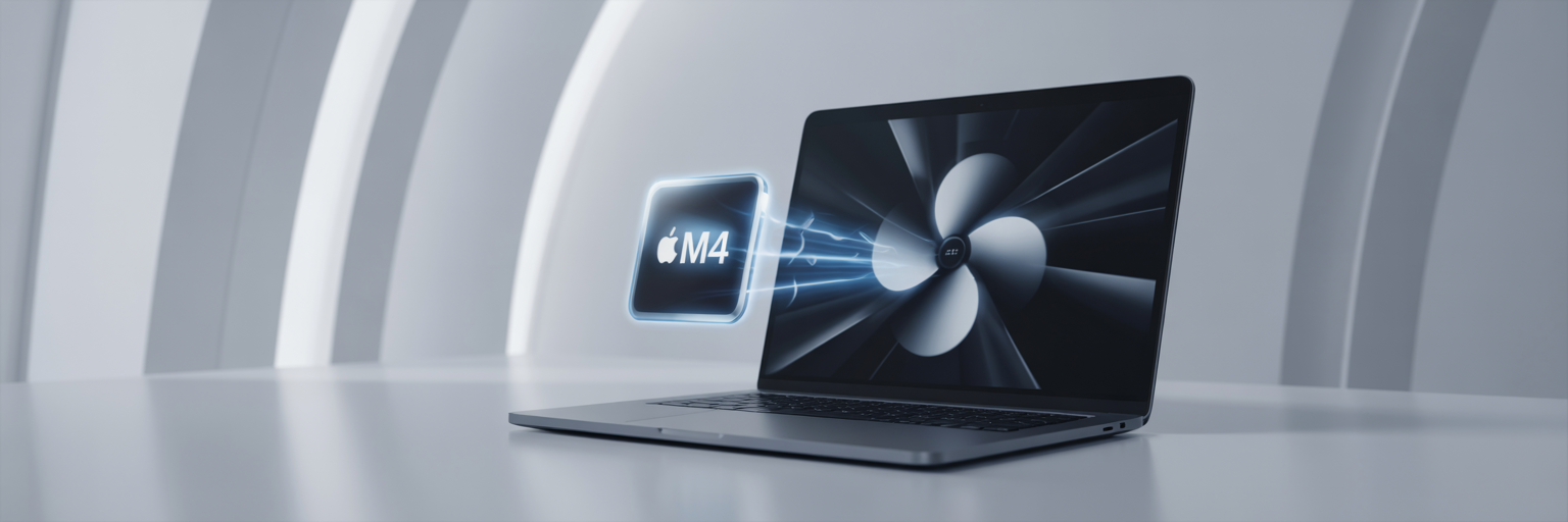 MacBook Pro M4 with Fans