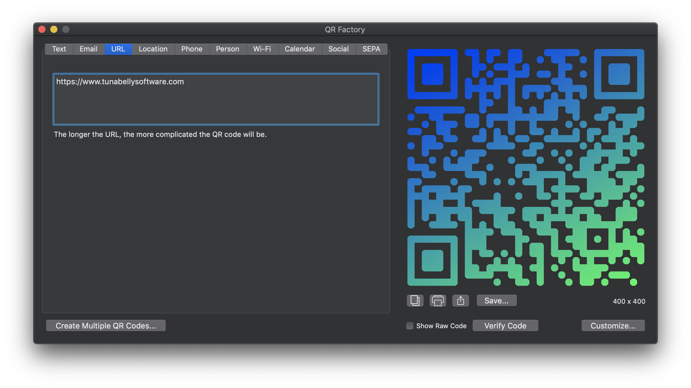 Qr Factory Professional Qr Code Creator For Macos