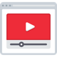 Icon of video player.